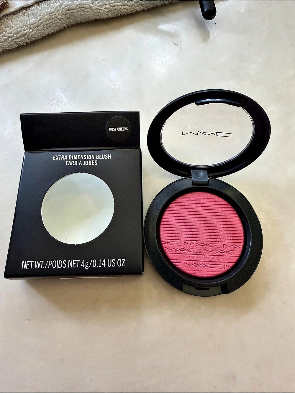 MAC Extra Dimension Blush “Rosy Cheeks” NWT